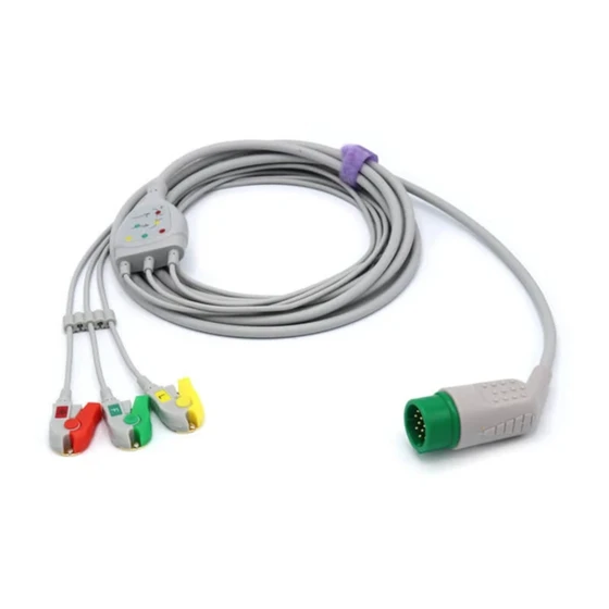 Medtronic - Physio Control 3 Lead EKG Kablosu