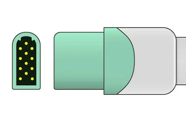 MINDRAY DATASCOPE UYUMLU 3 LEAD EKG ARA KABLOSU