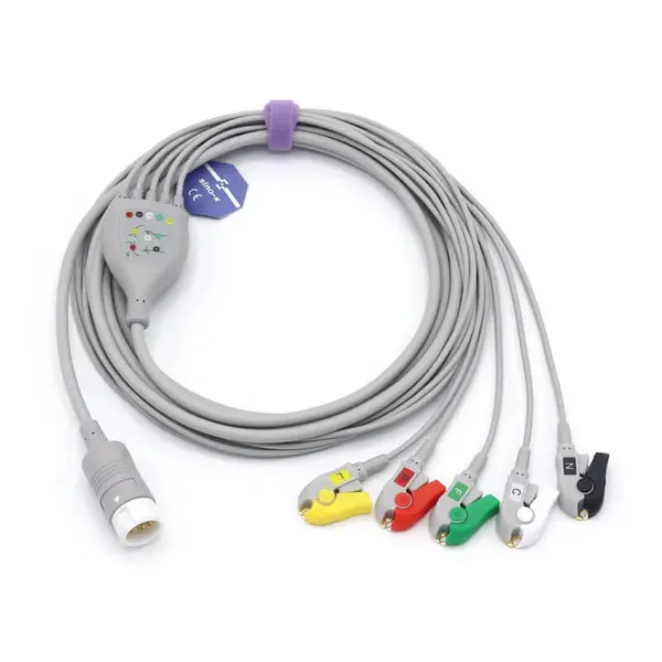 PHILIPS UYUMLU 5 LEAD EKG KABLOSU - 12 PIN
