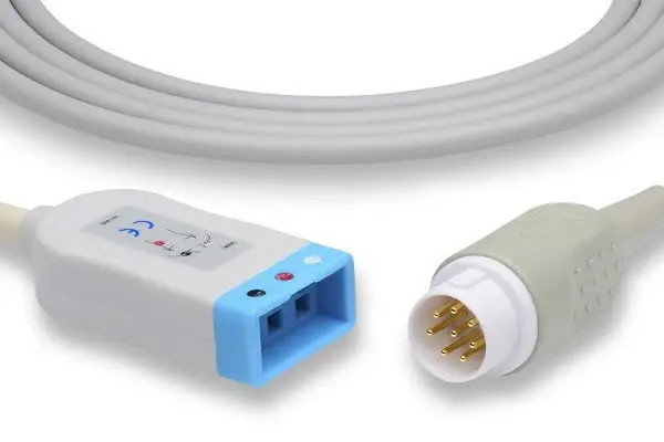 PHILIPS 8 PIN UYUMLU 3 LEAD EKG ARA KABLOSU