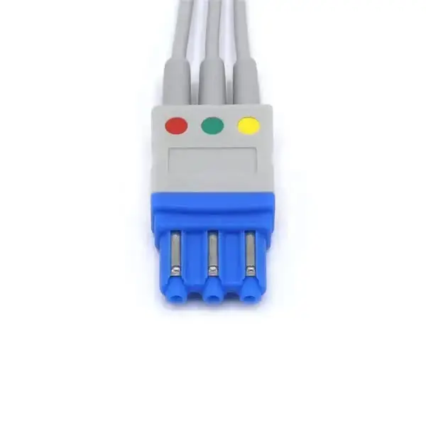 PHILIPS UYUMLU 3 LEAD EKG LEAD KABLOSU 