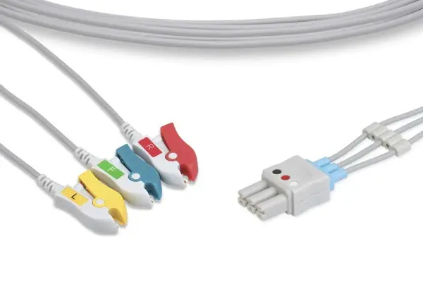 MINDRAY DATASCOPE UYUMLU 3 LEAD EKG LEAD KABLOSU