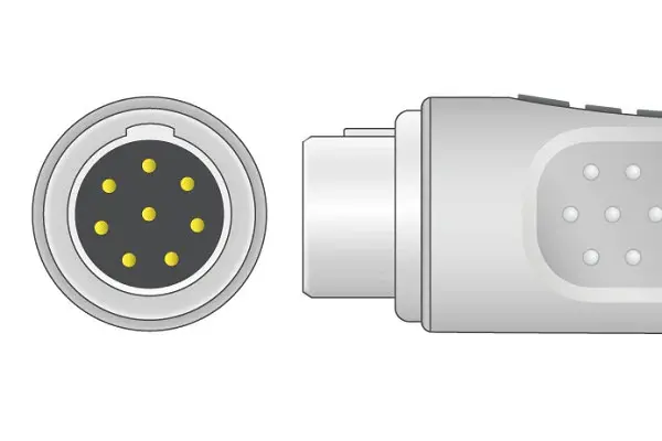 PHILIPS 8 PIN UYUMLU 5 LEAD EKG ARA KABLOSU