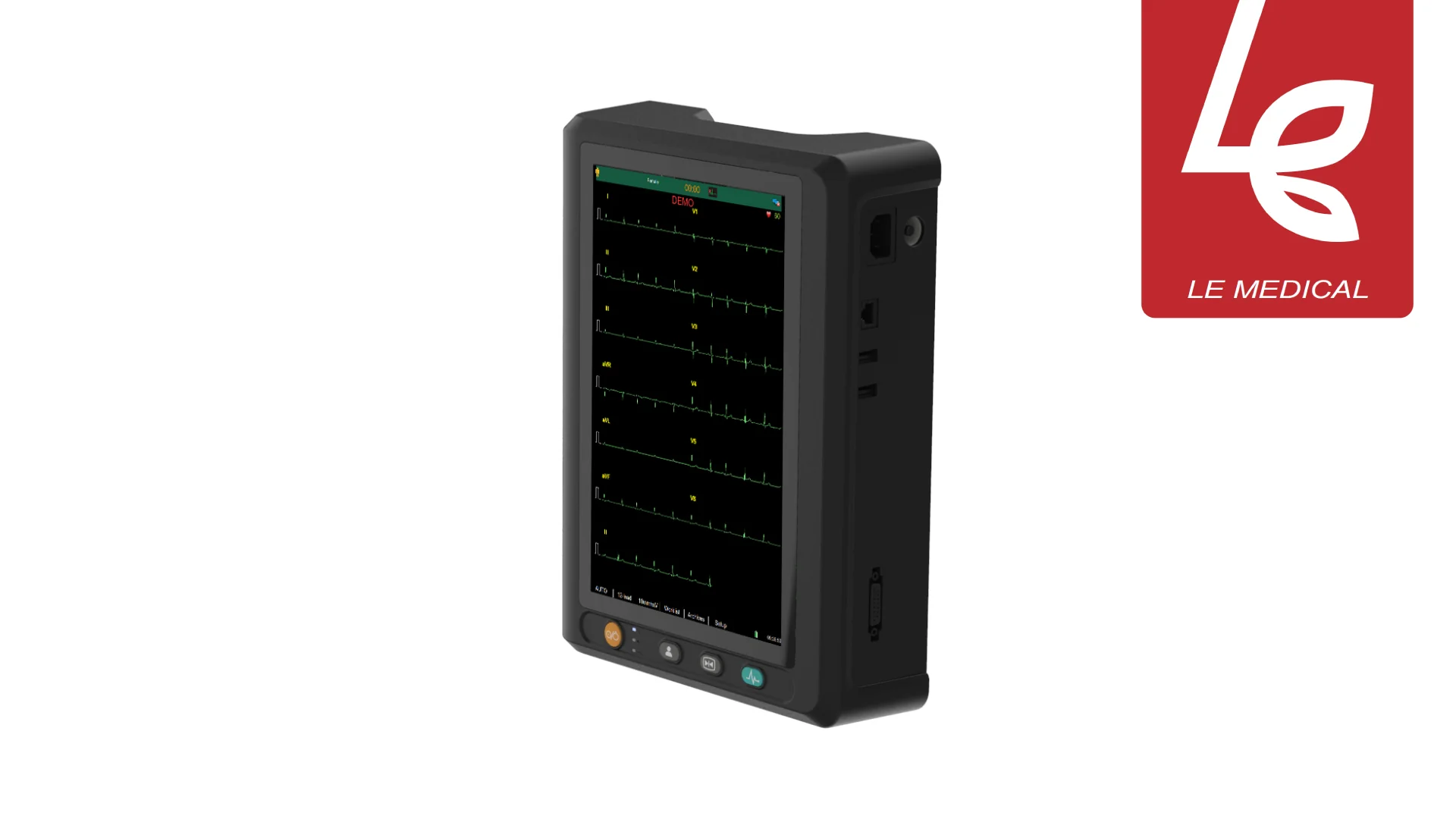 ECG-301 جهاز تخطيط قلب رقمي 12 قناة