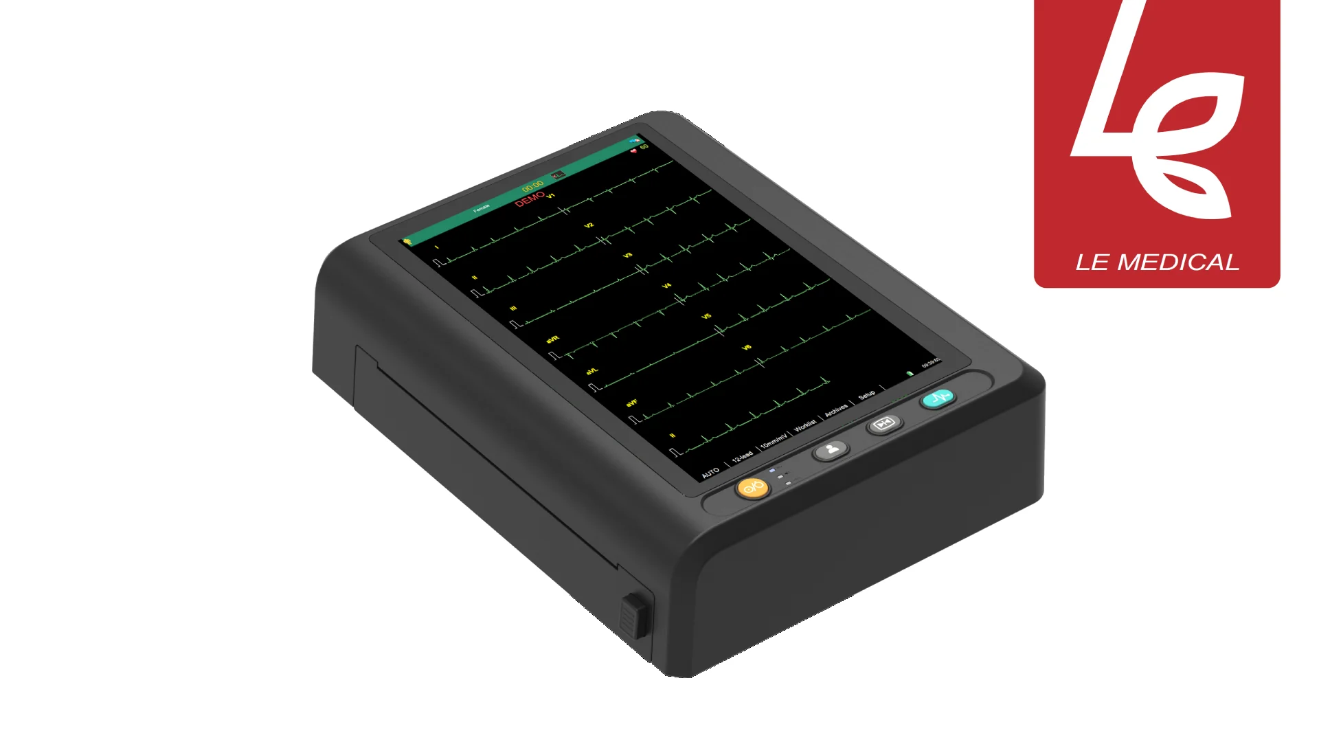 ECG-301 جهاز تخطيط قلب رقمي 12 قناة