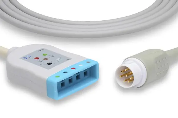 PHILIPS 8 PIN UYUMLU 5 LEAD EKG ARA KABLO