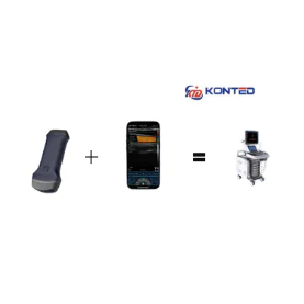 KONTED C1O RL PRO 3'ü 1 ARADA (LINEER,KARDİYAK,KONVEKS) KABLOSUZ EL TİPİ ULTRASON CİHAZI