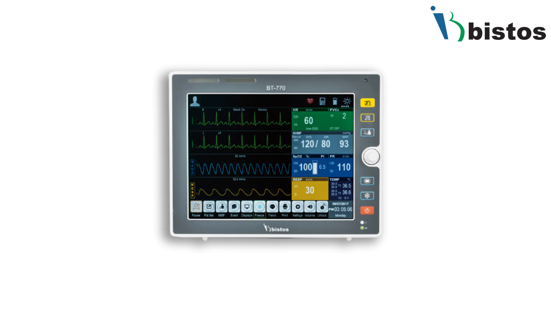 BISTOS BT-770 PATIENT MONITOR