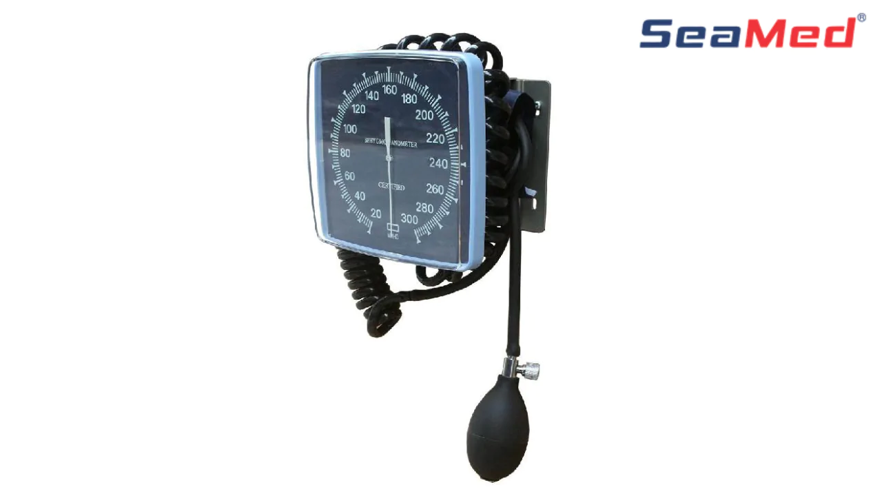 SEAMED CM-1329 WALL MOUNTED BLOOD PRESSURE MONITOR