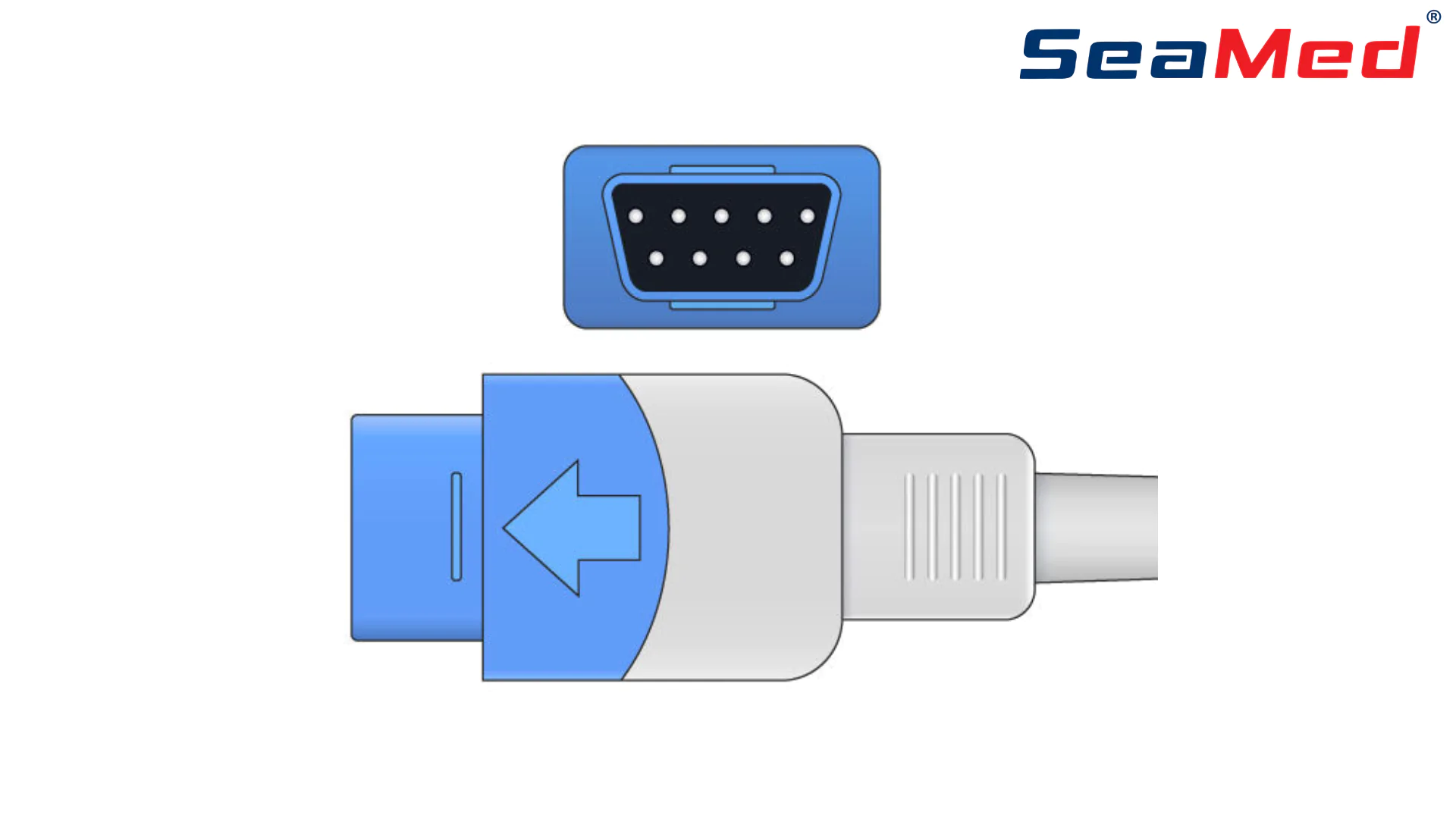 GE - TRUSIGNAL SPO2   مسبار متوافق يمكن التخلص منه