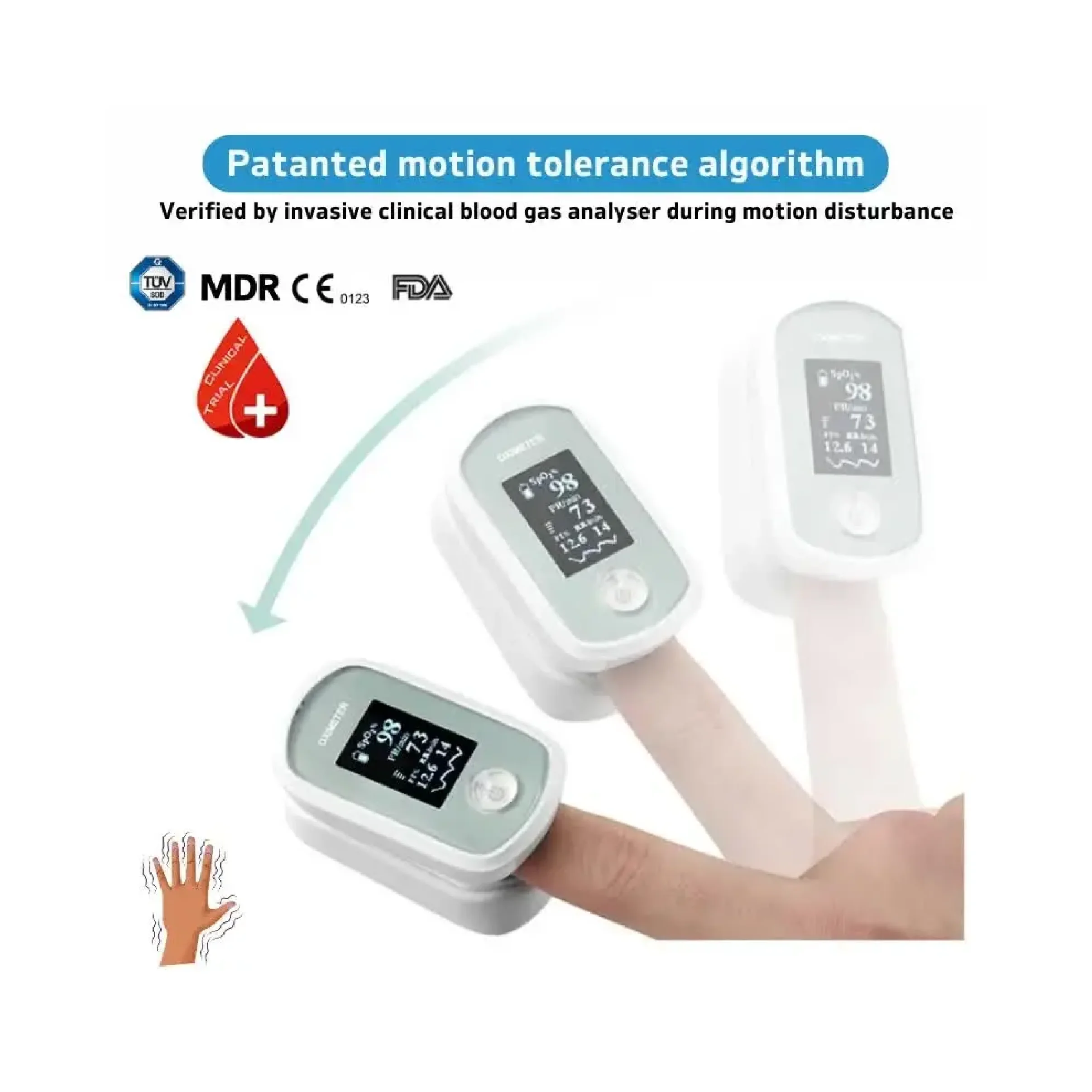 NARIGMED FRO-200 PEDİATRİK PARMAK TİPİ PULSEOKSİMETRE