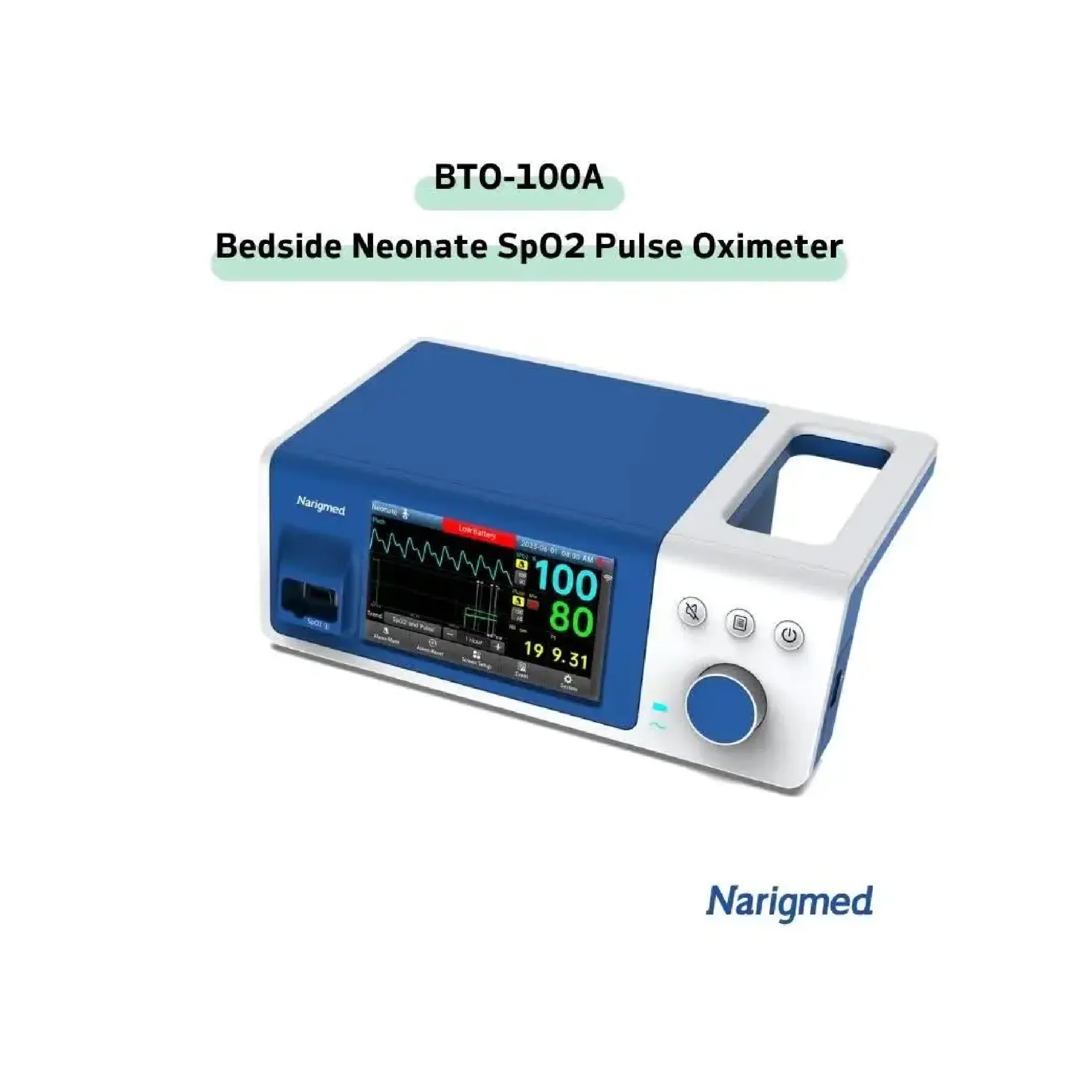 NARIGMED BTO-100A KONSOL TİPİ PULSEOKSİMETRE