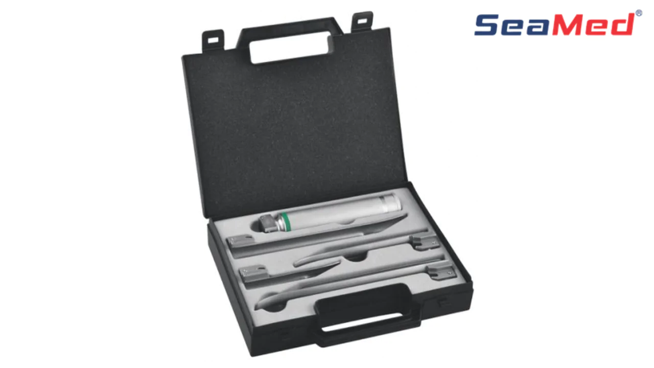 SEAMED MAXILITE MILLER CLOSED SYSTEM LARYNGOSCOPE SETS