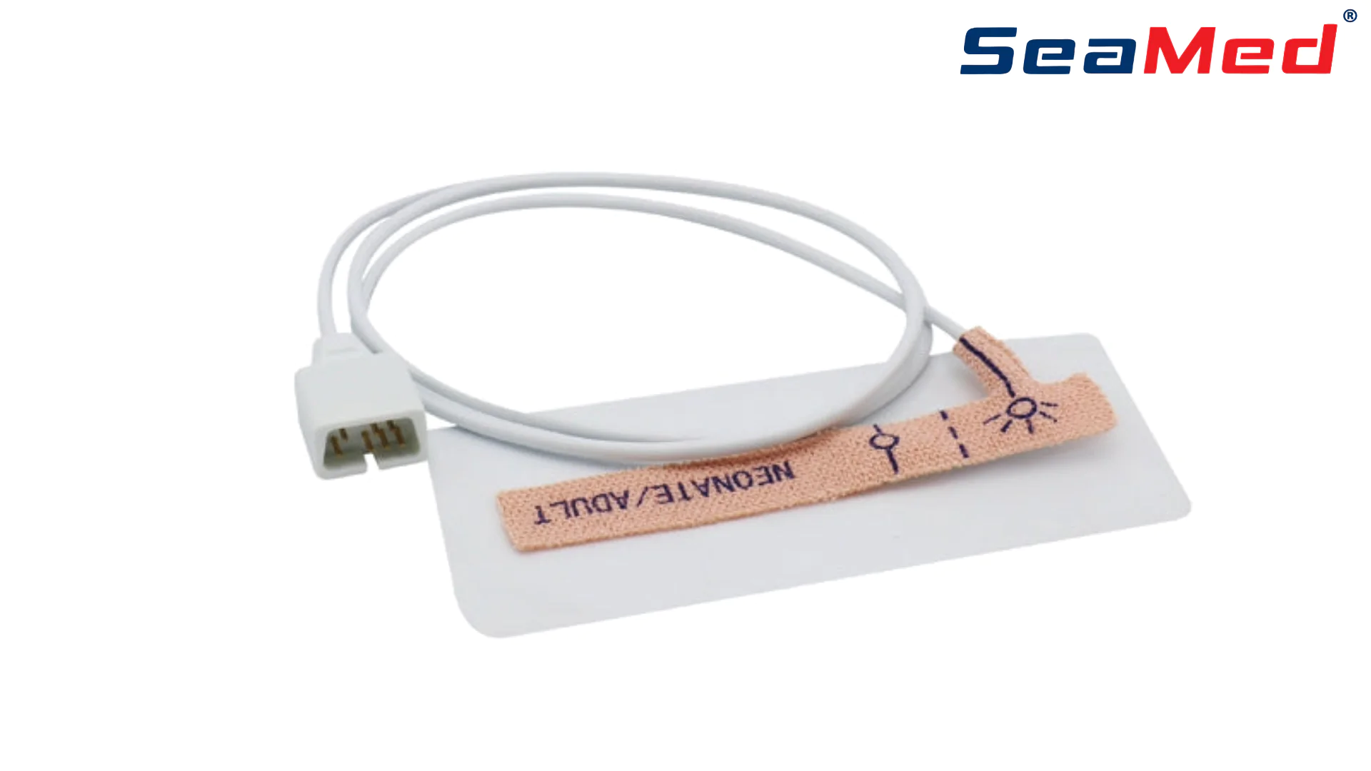 SEAMED NELLCOR NON-OXIMAX COMPATIBLE DISPOSABLE SPO2 PROBE