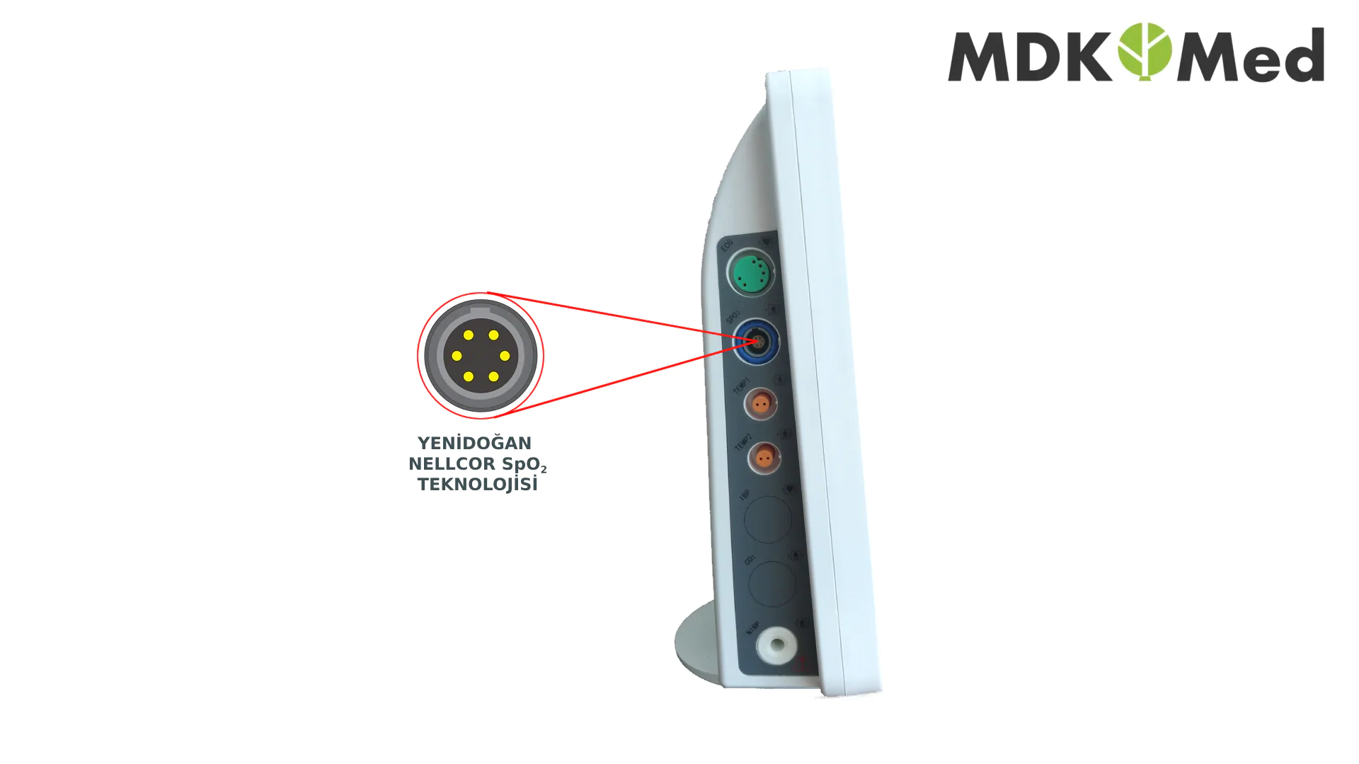 MDK MED KB12A جهاز مراقبة المريض
