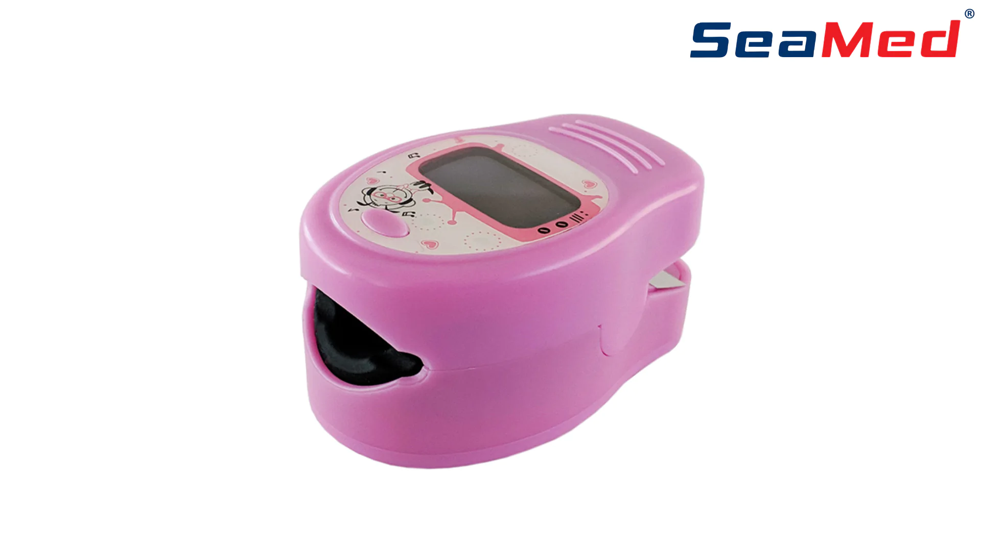 SEAMED PEDIATRIC FINGER TYPE PULSEOXIMETER