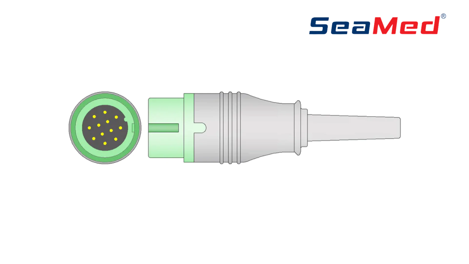 BIOLIGHT UYUMLU 5 LEAD EKG ARA KABLOSU