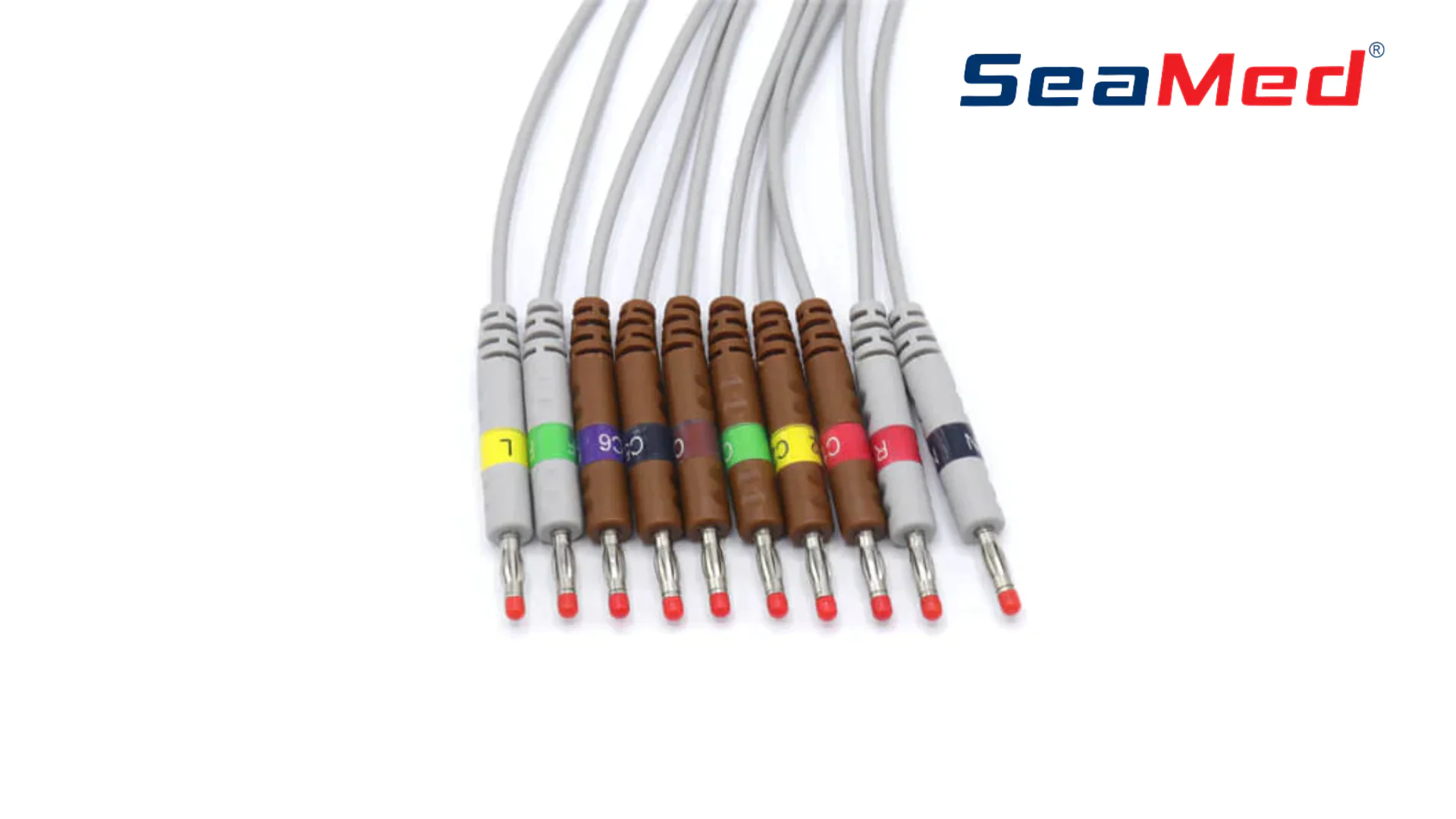 EDAN COMPATIBLE 10 LEAD BANANA ECG CABLE