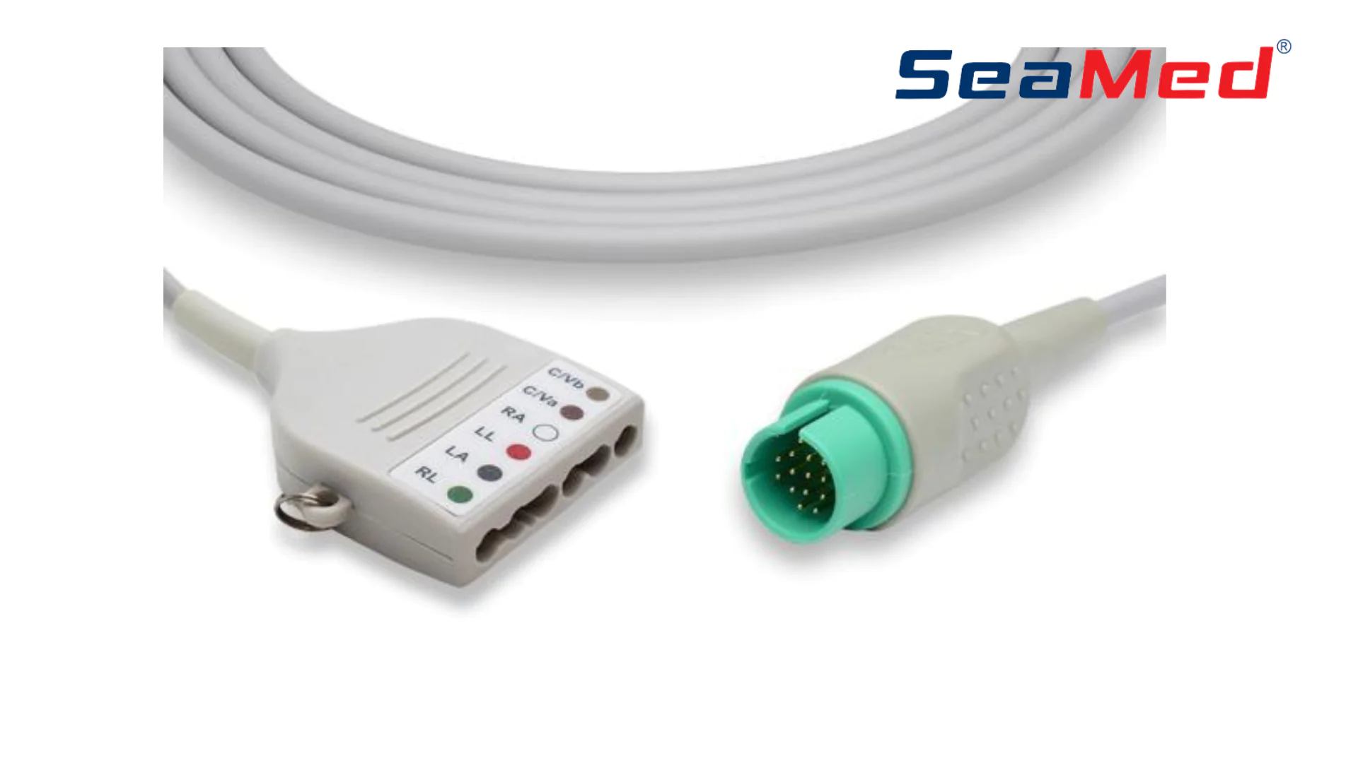 SPACELABS COMPATIBLE 5 LEAD ECG TRUNK CABLE