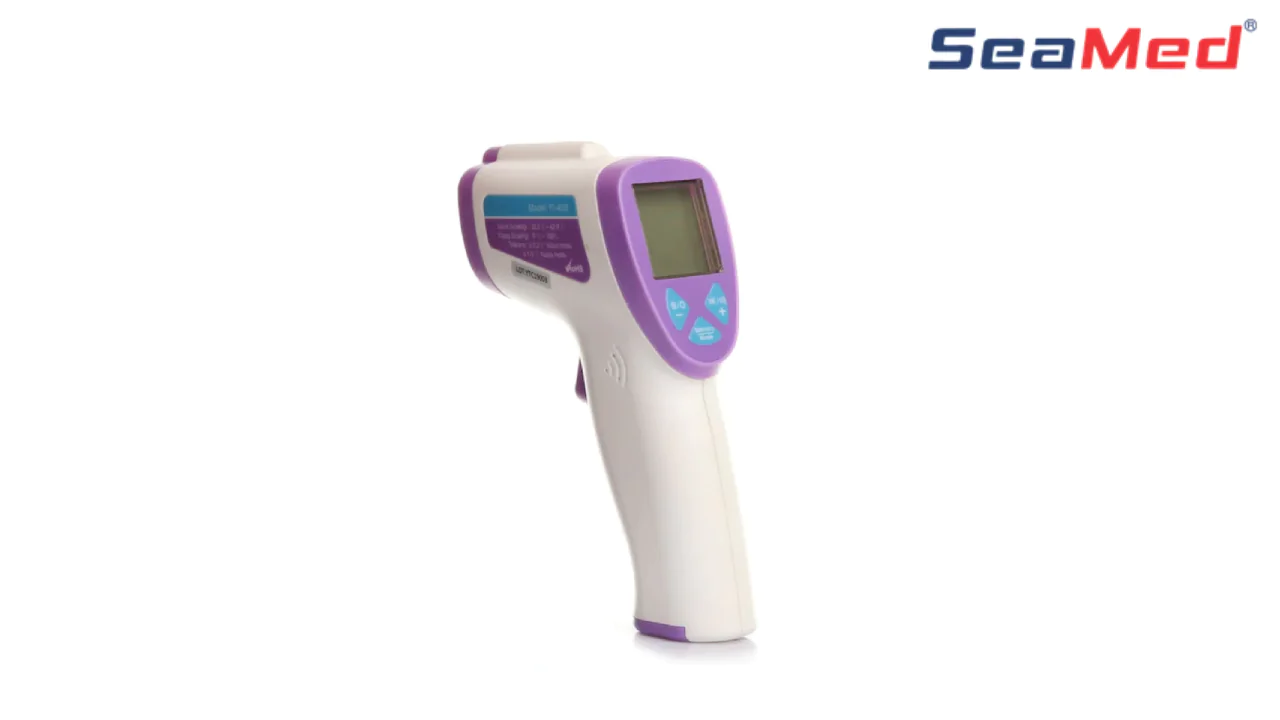 SEAMED NON-CONTACT FOREHEAD THERMOMETER